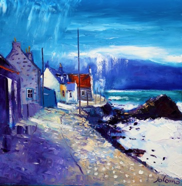 Light summer rain Crovie 24x24 SOLD Light summer rain Crovie 24x24 SOLD
